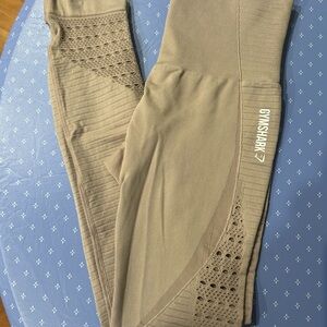 Gymshark Seamless Tan Leggings